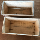 りんごの木箱 りんご箱 木箱 2個セット【配送対応可】