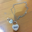 Dior ネックレスとピアス