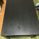 【中古】ローテーブル IKEA購入 ブラック