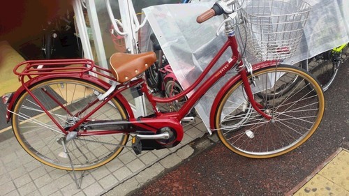 中古車出ました！！　BRIDGESTONE　アシスタポルク　26インチ　　安心の新品リチウムバッテリー　8.9Ah