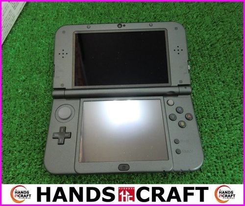 【引取り限定】任天堂　NEW3DSLL　ブラック　中古【下関市勝谷新町】