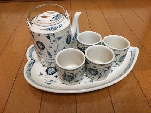 未使用 バッチャン焼き 茶器セット