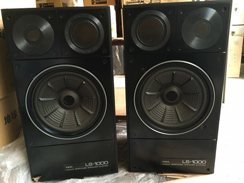 【レトロ】TRIO LS-1000　トリオ スピーカー USED品