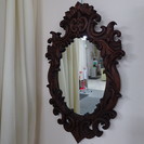 木彫り鏡（2902-28）