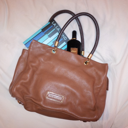 [美品] マーク・ジェイコブスの肩がけカバン marc jacobs satchel bag brown