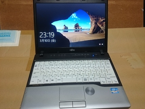 2014年 SSD搭載 富士通12インチ小型ノート P772 Corei5 3340M