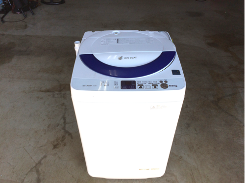 残り2日で打切り!!2013年式極美品シャープ洗濯機！5.5kg