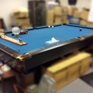 ビリヤード台譲ります／決まりました