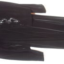 中古　黒ベルベットのドレススーツ(フォーマル）ロング丈　黒9号