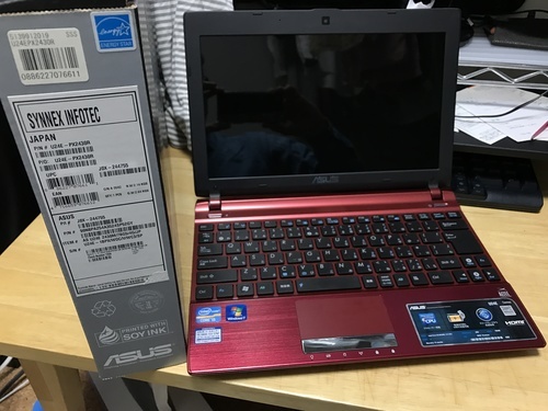 U24E U24E-PX2430R（128GB SSD換装）【準備中】