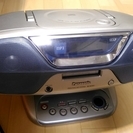 CDMDラジカセ パナソニック製PanasonicプレーヤーFM...