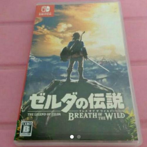 ゼルダの伝説ブレスオブザワイルド　ほぼ未使用6300円