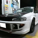 インプレッサ GC8 Ver5 TypeR サーキット仕様　レストア車