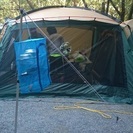 コールマンテントとタープ