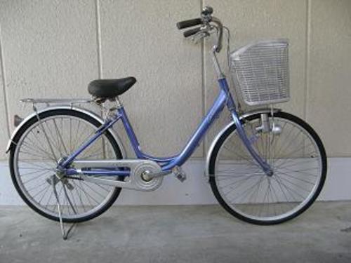 〔中古〕ブリヂストン製２４インチ軽快車（シングルギヤ・ＬＥＤダイナモライト）