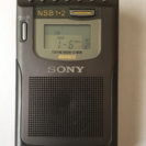 SONY  FM/MW/NSB1.2 通勤ラジオ 　ICF-N4...