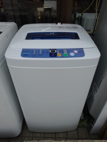 N383 ハイアール 乾燥付 洗濯機 JW-K42FE 2014年