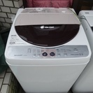 【取り置き】N343 シャープ 全自動洗濯機 ES-FG55J ...
