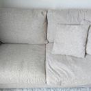 布製のソファー