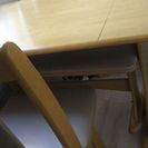 折り畳みダイニングテーブル（傷汚れあり）