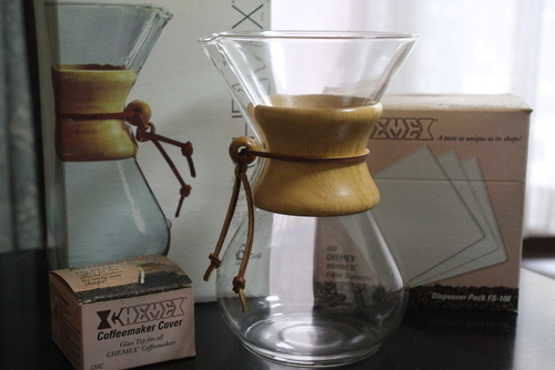 ケメックス Chemex コーヒーメーカー 　６CUP用　未使用　フィルター100枚付き