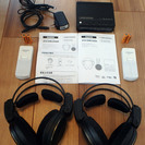 【終了】オーディオテクニカ ワイヤレスヘッドホン ATH-DWL5500 & ATH-DWL5500R のセット