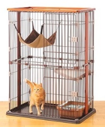 未使用新品 猫用サークル2段ゲージ