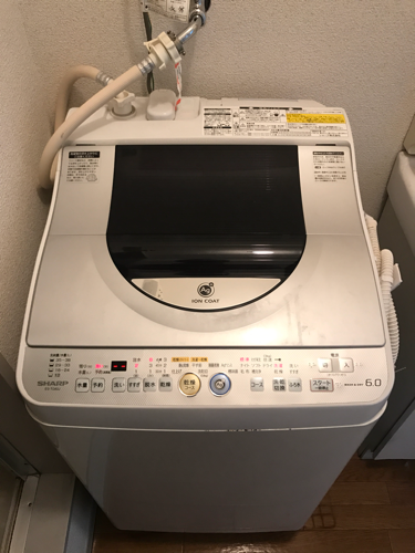 終了  美品☆ SHARP 洗濯機 ES-TG60J-S