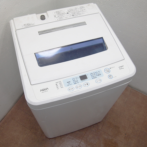 2012年製 フラット型洗濯機 6.0kg CS16