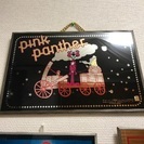 ピンクパンサー 壁掛け鏡 レトロ