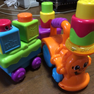 【中古】幼児向け機関車のおもちゃ（Fisher Price）