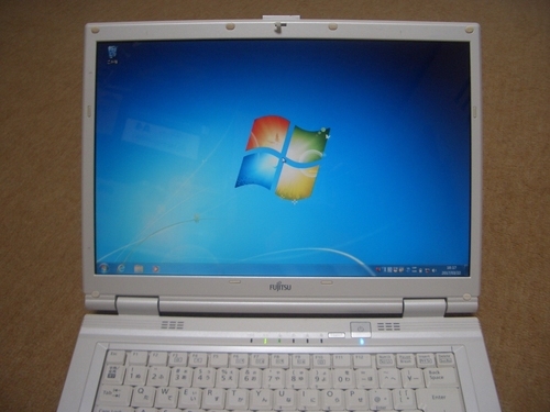 Windows7 　ノートパソコン　BIBLO　NF40Y