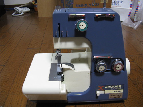 緊急 3 27までに引き取れる方 ジャガーロックミシンm 3a Model3 動作確認済み 虎虎虎 自治医大の生活家電 ミシン の中古あげます 譲ります ジモティーで不用品の処分