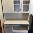 ホワイト 食器棚 食卓 キッチン 収納家具