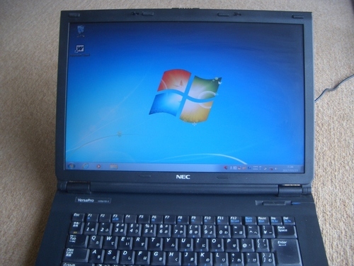 ノートパソコン　NEC　PC-VJ17M
