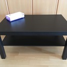 【ほぼ美品】IKEA 黒テーブル