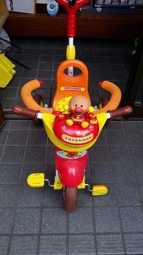 アンパンマン三輪車　値下げしました。