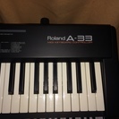 中古 Roland MIDI キーボード A-33 + SC88VL MIDI Sound Generotor