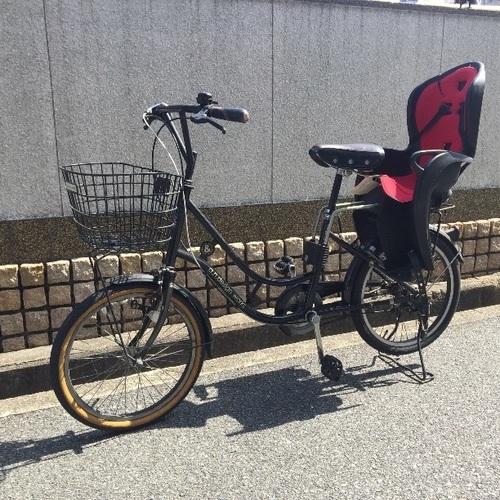 20インチ子供乗せ自転車(3段変速付)