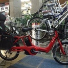 １７モデル　パナソニック 子供乗せ電動自転車ギュットアニーズDX ロイヤルレッド BE-ELMA032