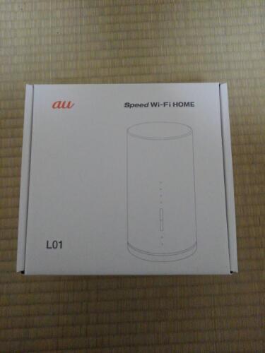 speed wi-fi home L01 ホワイト