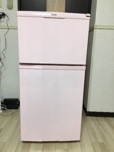 ハイアール 冷蔵庫 98L JR-N100C ピンク 2010年製