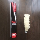 バドミントンシャトル PRO FEATHER  未使用 ６個