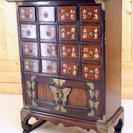 小物入れ　オブジェ　家具　アンティークオブジェ　薬箱 0024434-1.jpg