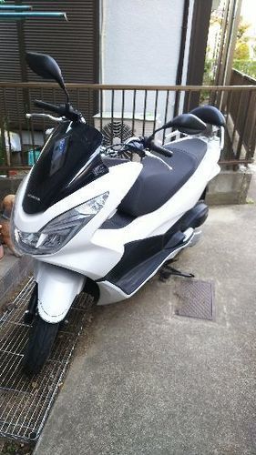 125ccのPCX [白]低走行3000km