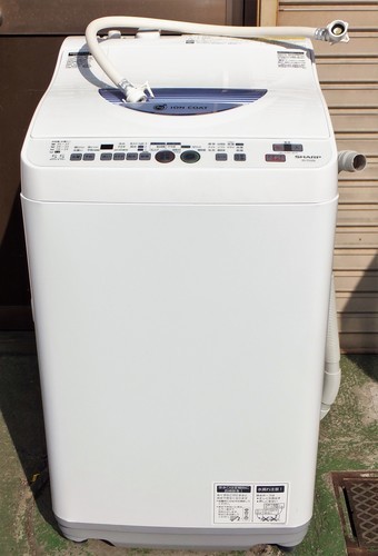 ☆\tシャープ SHARP ES-TG55L 5.5kg Ag+イオンコート 洗濯乾燥機◆清潔・節水・スピーディ