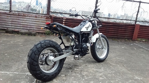 《決まりました》☆☆TW200　セル始動、オイルクーラー、ロンスイ□大人カスタム□