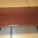 【差しあげます】大きな木製座卓（和卓）（W182×D92×H34...