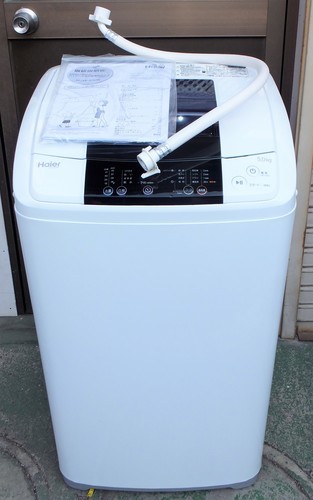 ☆\tハイアール Haier JW-K50K 5.0kg 全自動洗濯機◆使い勝手抜群