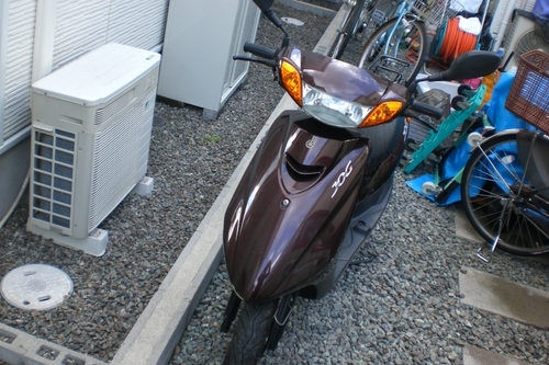 YAMAHA JOG　SA36J　長期保管につき不動
